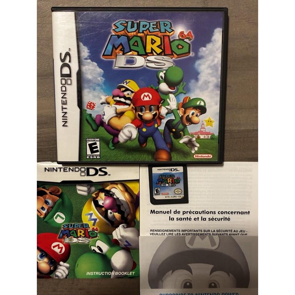 Super Mario 64 DS (Nintendo DS, 2004) CIB